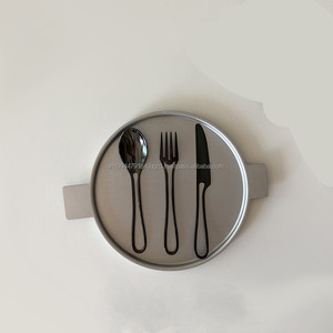 Juego de Cubiertos de acero inoxidable con Diseño de Contorno elegante, vajilla de boda moderna de lujo, vajilla de madera, disponibilidad al por mayor - Product Image 5