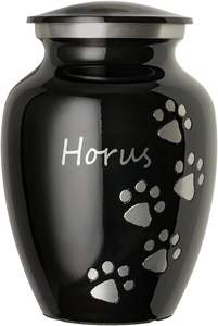 Latest Design With Handle Metal Aluminium Metal Pet Urns <b>For</b> Dog Cats <b>Ashes</b> In Enamel Finished In affordable Prices - Product Image 4