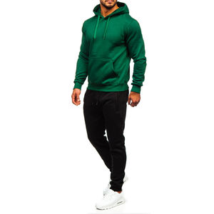 Conjunto Deportivo de Dos Piezas para Hombre, Material de Felpa Técnica, para Gimnasio y Fitness, Chándal para Correr, Superventas para Deportes de Invierno - Product Image 4