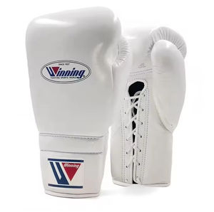 Genuine Leather Boxing Sets Genuine Cowhide Leather Boxing Set with Customized Color Lace-Up Gloves and <b>Head</b> Guard - Product Image 5
