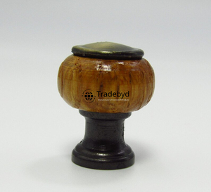 Tiradores de cajón de madera pulidos a mano, tiradores decorativos para armarios, decoración de lujo Tradebyd - Product Image 3