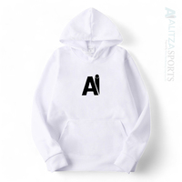 Sweat à capuche tendance en polaire brodé tie-dye avec logo personnalisé, impression numérique, écologique, hiver, polyester/coton perlé