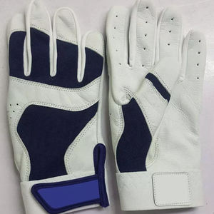 Vente en gros de gants de baseball en cuir véritable pour garçons, vêtements de sport américains, protection des mains, meilleure qualité - Product Image 4