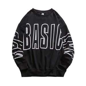 Sudadera de cuello redondo de talla grande con logotipo personalizado Top Trending Oversize Unisex 100% algodón Logo estampado sudaderas universitarias de alta calidad - Product Image 2