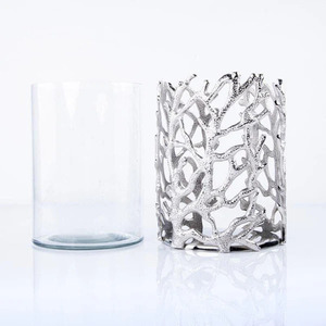 Elegante portavelas, tarro de diseño moderno que cumple con el tarro de portavelas atemporal de brillo suave, ilumina tu hogar con elegancia - Product Image 4