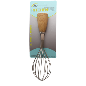 Batteur à œufs en acier inoxydable durable, poignée antidérapante, compatible lave-vaisselle et four, écologique, pratique pour la pâtisserie, la cuisine et la préparation - Product Image 4