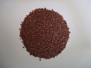 Chips de mármol rojo sangre recubierto de poliuretano especial piedra triturada pulida para jardín Exterior propósito decorativo diseño moderno - Product Image 2