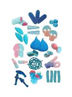Op maat gemaakte groothandel Zweedse stijl gummy hart schedel gelatinevrije veganistische zachte snoepjes fruit bulk fabriek druif aardbei kers