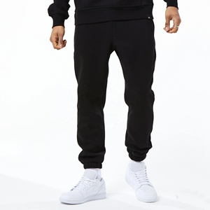 Pantalon de survêtement décontracté pour hommes, léger et polyvalent avec décoration brodée, coupe ample, pantalon à nouer les pieds, nouveau style - Product Image 1