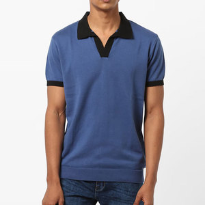 T-shirt polo à manches courtes et look attrayant pour hommes T-shirt polo à la mode pour hommes à prix compétitif - Product Image 1