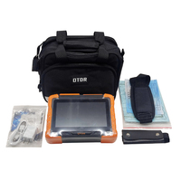 OTDR nk6200 peralatan penguji optikal Mini, peralatan penguji serat optik OTDR pintar genggam 7 inci 1310/1550/1650nm multifungsi tes langsung