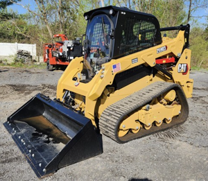 Used 2024 CAT 25903 Skid Steer Loader Backhoe Loader Crawler Compact Track Loader Front Bucket Huade Hydraulic Pump Engine - Product Image 1