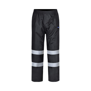 Windproof & Water-Resistant <b>Hi</b>-<b>Vis</b> Safety <b>Pants</b> for Traffic Control Roadwork & Surveying made in Pakistan - Product Image 1