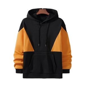 เสื้อฮู้ดผู้ชายทรงหลวมสไตล์สตรีทแวร์สำหรับฤดูหนาว ผ้าฝ้าย 100% ปักลายได้ตามสั่ง ขายส่ง - Product Image 1