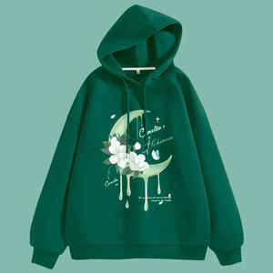 Sweat-shirts à capuche pour femmes de haute qualité avec impression par transfert thermique, taille plus, automne, logo personnalisé OEM - Product Image 3