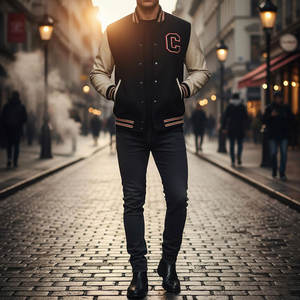 Veste de Baseball en Coton 100% Fabriquée en Laine Meilleur Prix Veste de Baseball Nouvelle Arrivée Veste d'Hiver - Product Image 6