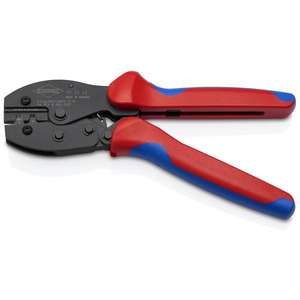 Alicates de crimpado Knipex PreciForce para conectores MC4/ MC4 EVO 2, pulidos, de 220 mm, con empuñaduras de plástico antideslizantes - Product Image 3