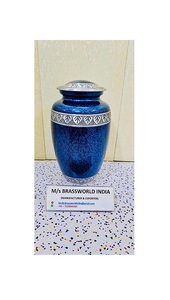 Urna Funeraria de Aluminio Personalizada al por Mayor, Capacidad de 220 Pulgadas Cúbicas, Estilo Americano, Diseño Único para Cenizas Humanas, Artículos Funerarios - Product Image 3