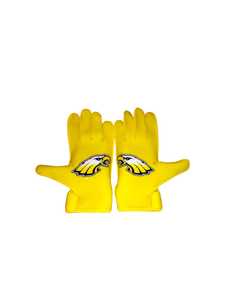 Gants de receveur de football américain professionnels - Légers, durables, adhérents, imperméables, de haute qualité, fermeture auto-agrippante, personnalisables - Product Image 5