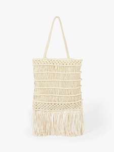 2025 Offre Spéciale gros filet sac macramé fourre-tout à la main Crochet macramé sacs à bandoulière - Product Image 3