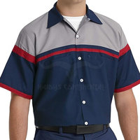 Op maat gemaakte autowerkplaats T-shirt - Groothandel Katoen/Bamboe Vezel Ademend Gemaakt in Pakistan
