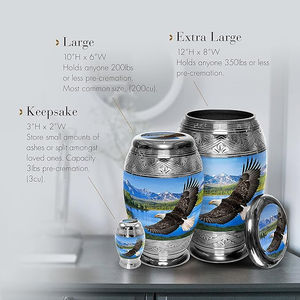 Vente en gros Urnes funéraires commémoratives de qualité supérieure pour Human Ashe Collection à vendre - Product Image 2