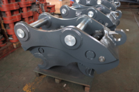 Attache rapide hydraulique pour excavatrice de 1 à 9 tonnes, Sany Sy35u, attache rapide manuelle, vente en gros d'accessoires pour machines de construction