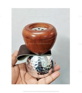 Encensoir religieux arabe en nacre et bois au design créatif Bakhoor - Product Image 4