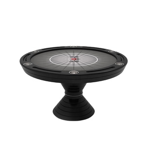 Table de poker de casino moderne de qualité supérieure fabriquée en Inde directement disponible pour la vente en gros pour le jeu et le Mahjong - Product Image 4