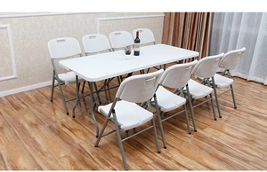 كرسي قابل للطي عالي الجودة باللون الأبيض للمناسبات والحفلات - Product Image 3