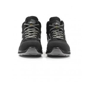 Zapatos DE SEGURIDAD negros para entornos de trabajo, de alto Stego ESD S3 CI SRC, de color negro, para uso en entornos de trabajo - Product Image 5