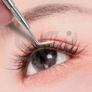 Outil tout-en-un de levage de cils en acier inoxydable pour usage domestique Cream Form Beauty Lash Lift Stick - Product Image 5