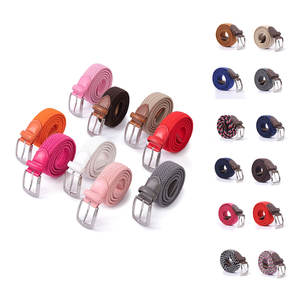 Unisex Elastic <b>Braided</b> Tactical <b>Belt</b> Stretch Woven Casual High Strength Steel Buckle 2.5cm for Men & Women - Product Image 1