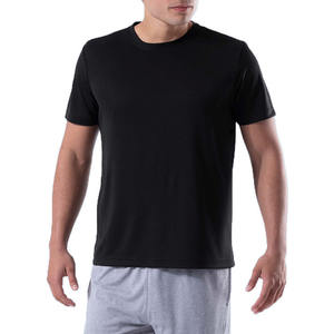 Meilleures ventes T-shirts à manches courtes pour hommes Nouveau design de qualité supérieure T-shirts pour hommes à la mode de couleur unie pour adultes - Product Image 1