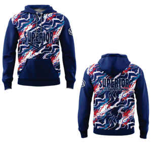 Sweat à capuche de sublimation de haute qualité avec numéro de nom et logo personnalisés et sweat à capuche respirant de couleur personnalisée pour hommes et femmes - Product Image 1