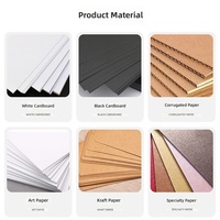 Cartons d'emballage imprimés personnalisables OEM, boîtes en papier avec laminage mat brillant, applicables à l'emballage de marchandises de détail
