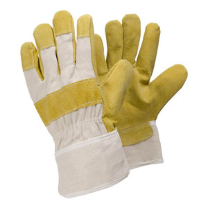 Guantes de Trabajo de Seguridad de Cuero, Duraderos, Nuevo Estilo, Resistentes al Aceite, Anti-Químicos, Antideslizantes, Protección Razonable - Product Image 1