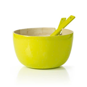 Cuenco de bambú hilado hecho a mano de Vietnam, cuenco de cocina duradero respetuoso con el medio ambiente para servir alimentos y mezclar ensaladas - Product Image 1