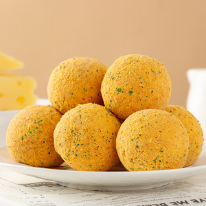 Deliziosi Palline di Formaggio Halal Super Wire Drawing, Cibo Congelato, Snack di Strada in Stile Coreano, Vendita Diretta dalla Fabbrica - Product Image 2