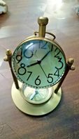 Horloge de table mécanique en laiton nautique Quartz alimenté trophée Style décor de bureau à domicile cadeau personnalisé pour les êtres chers
