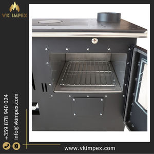 Precio de fábrica Excelente calidad Alto rendimiento de calefacción Diseño único Chimeneas de leña de acero de Bulgaria - Product Image 2