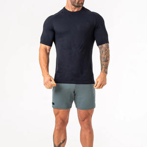 Pantalones cortos de gimnasio personalizados para hombre, bolsillos con cremallera, nuevo estilo, cintura elástica, pantalones cortos para correr, pantalones cortos de entrenamiento en blanco personalizables sólidos - Product Image 6