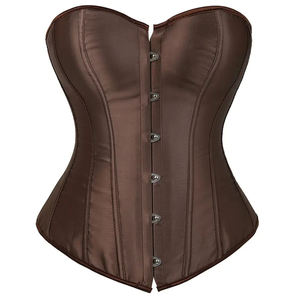 Quantité minimale de commande bas couleur unie décontracté plaine femmes Corset en cuir à vendre marque privée à la mode dernière conception femmes Corset en cuir - Product Image 3