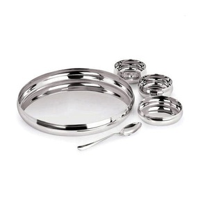 Ensemble de dîner en acier inoxydable et bol de service/assiettes/cuillère/verre à boire ensemble de dîner en acier inoxydable pour un prix bas - Product Image 2