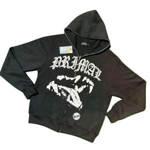 Sweats à capuche graphiques zippés 100% coton de haute qualité pour hommes de grande taille avec impression personnalisée - Product Image 1