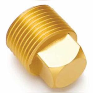 Tapón de Latón NPT con Rosca Macho y Cabeza Hexagonal para Extremos de Tuberías, Venta al por Mayor Directa de Fábrica - Product Image 3