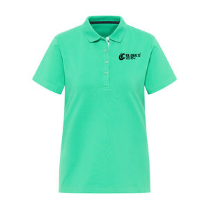 Camiseta Polo de algodón 100% para hombre, Camiseta de punto transpirable suave de alta calidad con logotipo bordado, guantes cómodos - Product Image 1