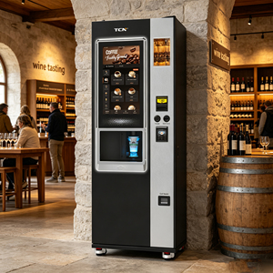 Máquina Expendedora de café TCN completamente automática para la máquina expendedora de café Grand Coffee Bean del centro comercial del aeropuerto - Product Image 1