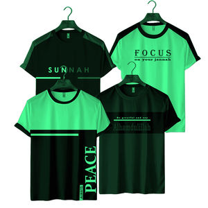 Venta al por mayor personalizada 3D para Puff impresión algodón camiseta para hombres 3D en relieve de manga corta al aire libre de talla grande impresión Pantalla de espuma lisa - Product Image 2