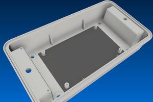 Caja de Distribución de Perfil Alto PS-14H9 ABS para una Enchufe SCHUKO con Protección IP40 - Product Image 6